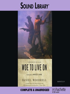 cover image of Woe to Live On